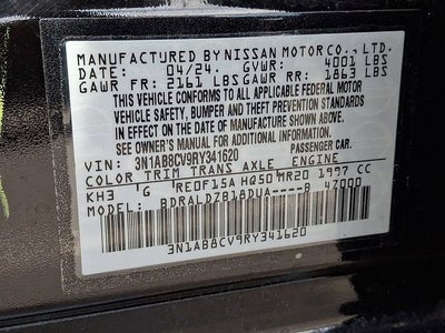 2024 Nissan Sentra SV