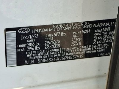 2023 Hyundai Santa Fe SEL