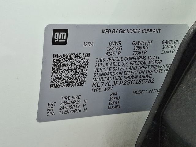 2025 Chevrolet Trax 2RS