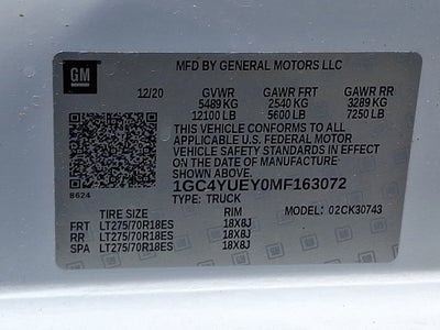 2021 Chevrolet Silverado 3500 HD LTZ