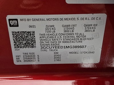 2021 Chevrolet Silverado 1500 RST