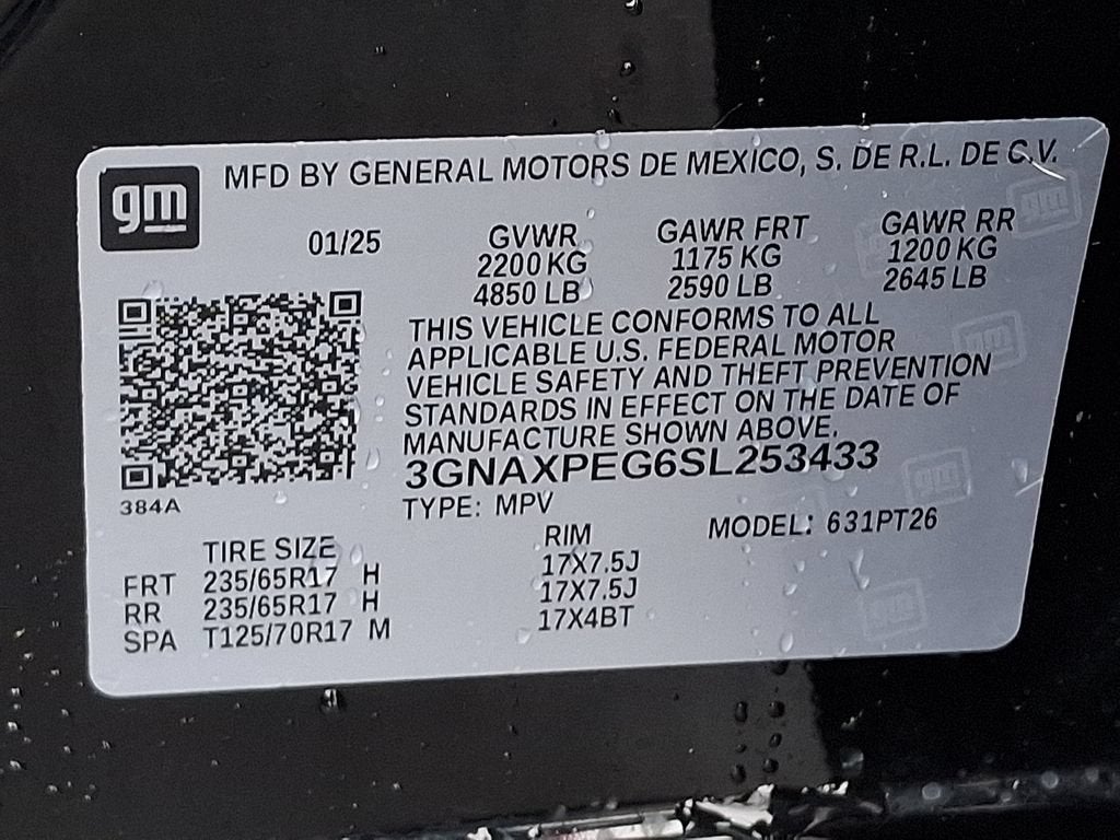 2025 Chevrolet Equinox LT