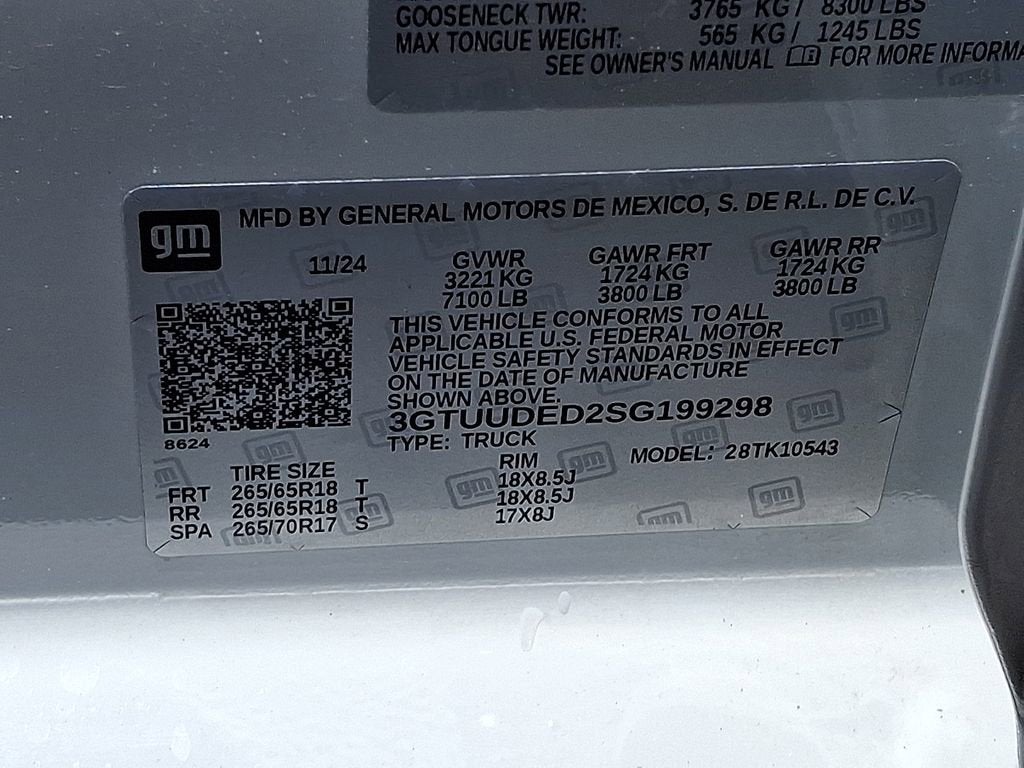 2025 GMC Sierra 1500 SLT