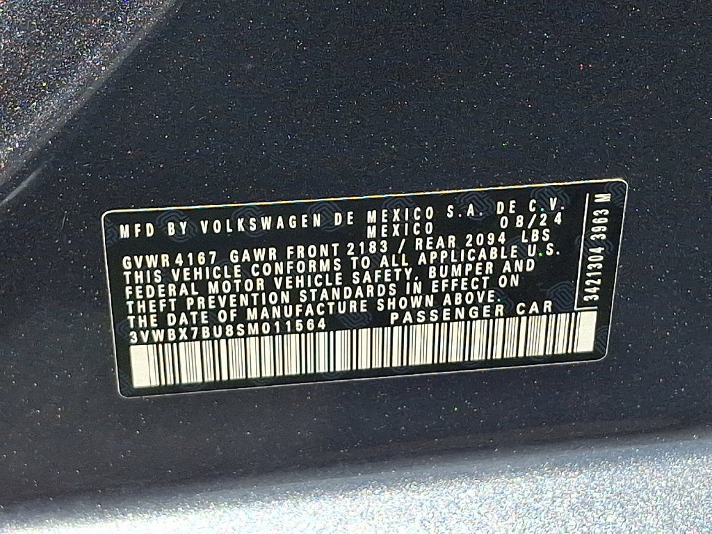 2025 Volkswagen Jetta Sport