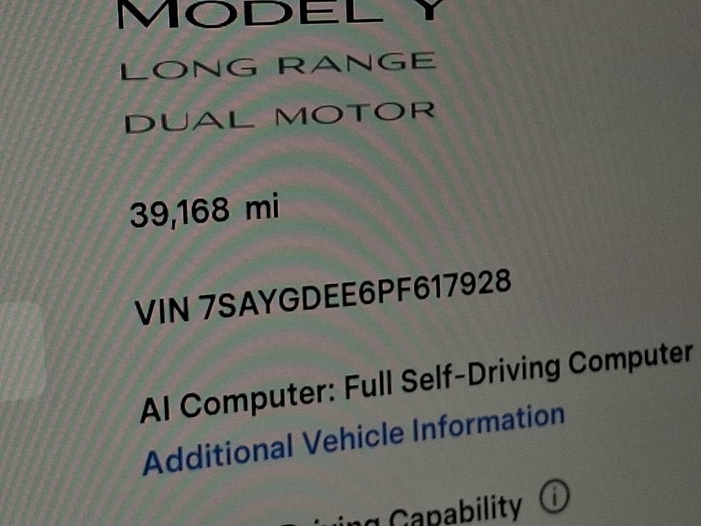 2023 Tesla Model Y Long Range