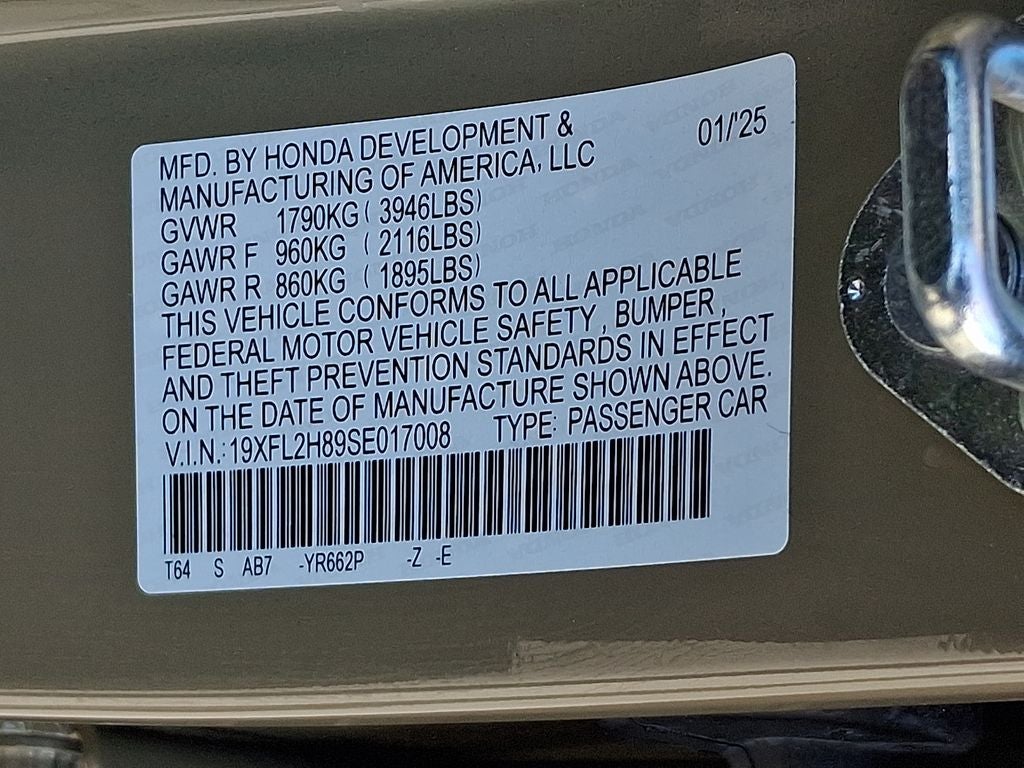 2025 Honda Civic Sport