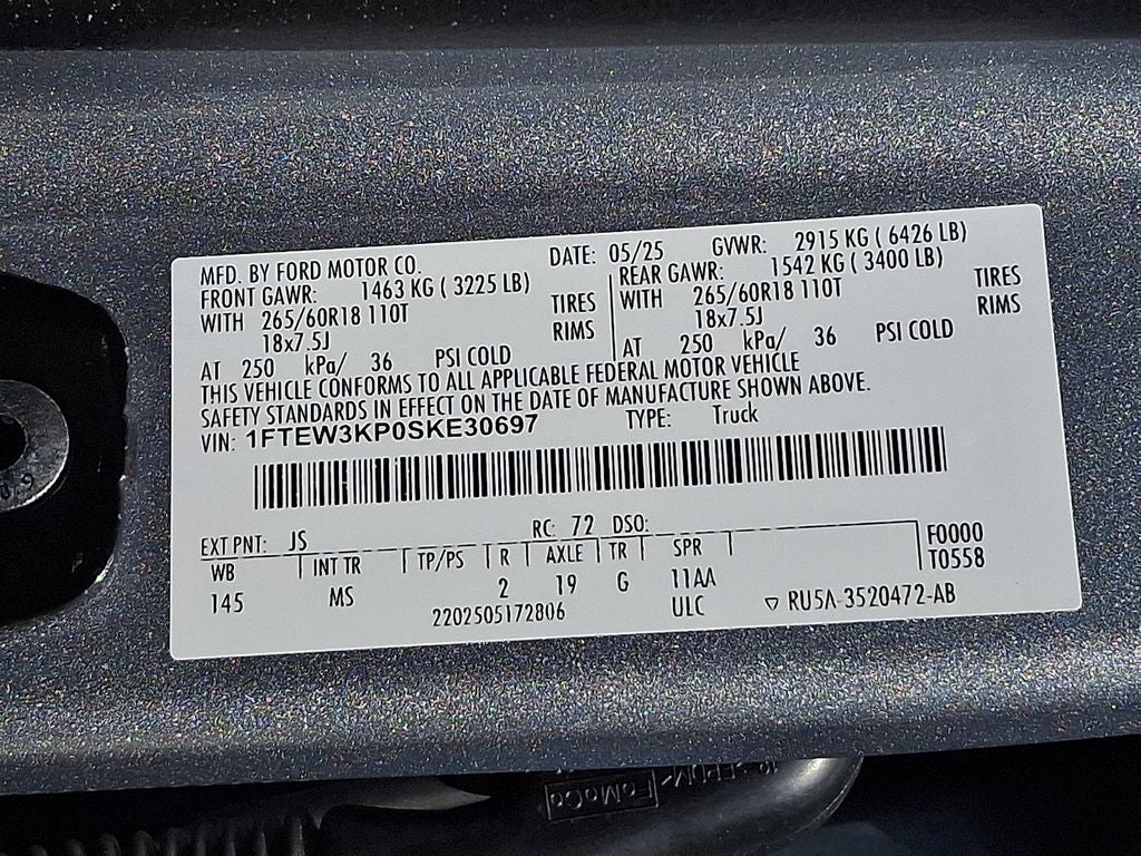 2025 Ford F-150 XLT