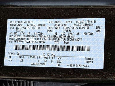 2024 Ford F-150 Raptor