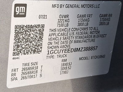 2021 Chevrolet Silverado 1500 RST