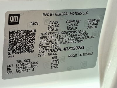 2024 GMC Sierra 1500 AT4