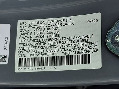 2023 Honda Accord Hybrid Sport-L