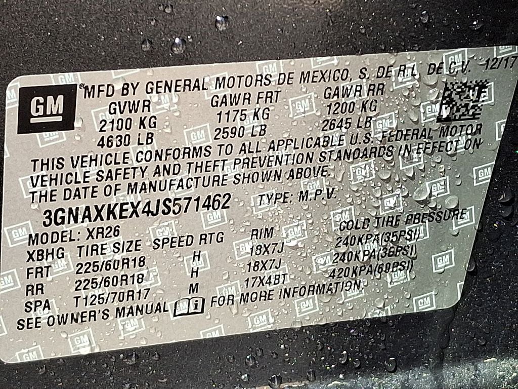 2018 Chevrolet Equinox LT