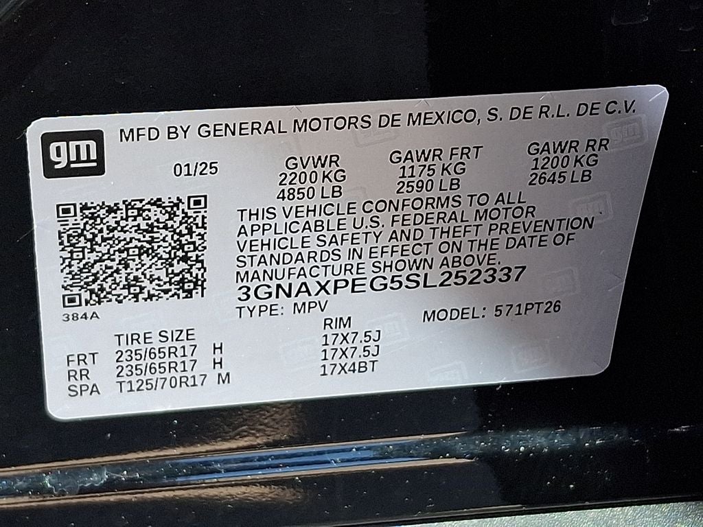 2025 Chevrolet Equinox LT