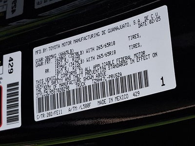 2025 Toyota Tacoma Hybrid TRD Sport