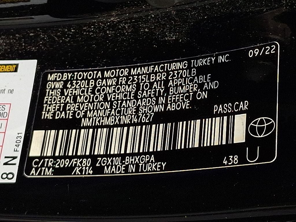 2022 Toyota C-HR XLE