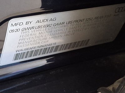 2021 Audi A8 4.0 LWB quattro L