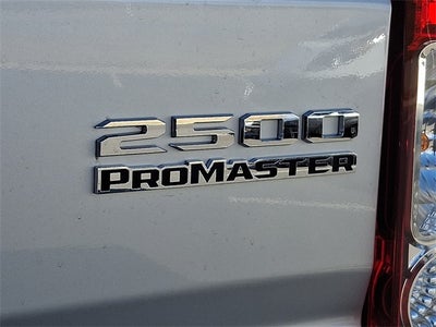 2025 RAM ProMaster 2500 Cargo Van Tradesman High Roof 159' WB w/Pass Seat