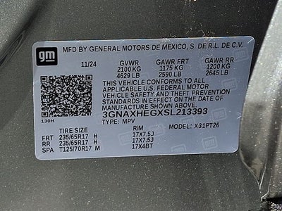 2025 Chevrolet Equinox FWD LT