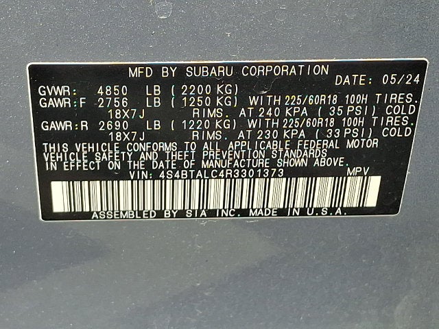 2024 Subaru Outback Onyx Edition