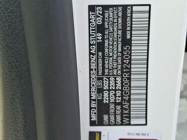 2023 Mercedes-Benz C-Class Sedan