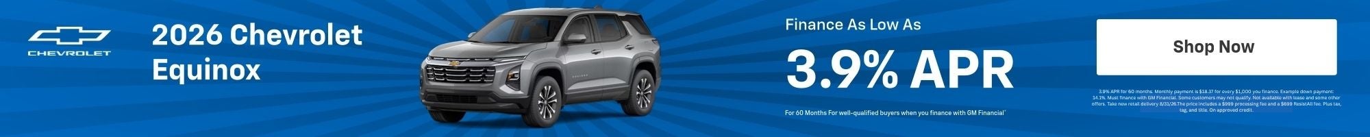 Shop New Chevrolet Equinox