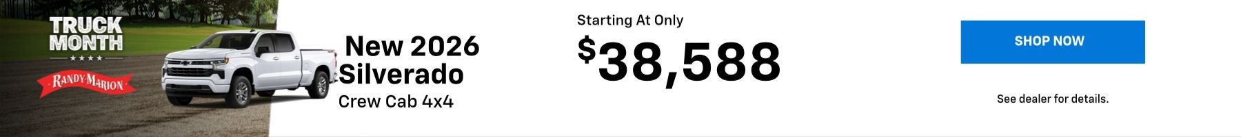 April Silverado 1500 Special