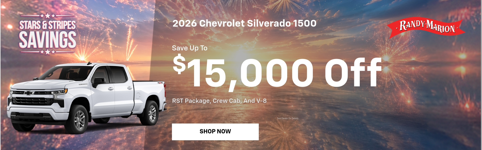 New 2026 Chevrolet Silverado 1500 July Specials